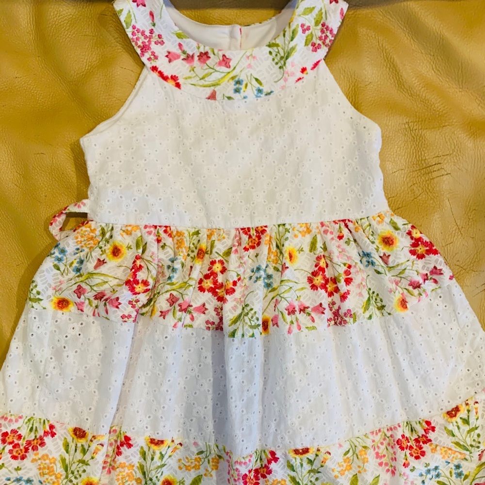 Little girls spring dress